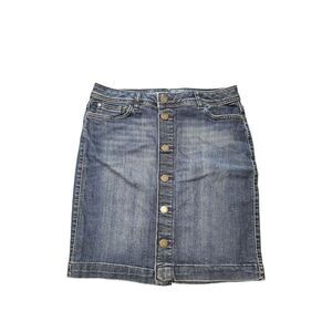 Tommy Hilfiger Blue Knee-Length Pencil Skirt